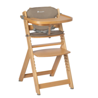 Стільчик для годування з вкладишем BEBE CONFORT Timba Natural Wood/Beige (2771014210)