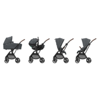 Прогулочная коляска Maxi-Cosi Leona 2 Luxe Twillic Graphite (1204204110)