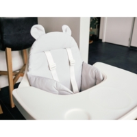 Подушка к стулу для кормления Childhome Evolu водонепроницаемая grey (CHEVOSCWCG)