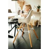 Подушка к стулу для кормления Childhome Evolu водонепроницаемая grey (CHEVOSCWCG)