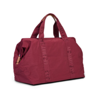 Сумка Childhome Mommy bag Signature burgundy (CWMBBSUBU)
