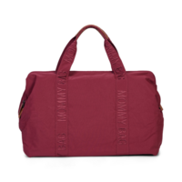 Сумка Childhome Mommy bag Signature burgundy (CWMBBSUBU) 