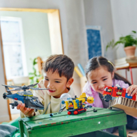 Конструктор LEGO City Ремикс вертолетов, пожарных машин и подводных лодок (60462)