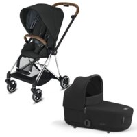 Коляска 2 в 1 Cybex Mios 4.0 Sepia Black, шасі Chrome Brown (250709210865) 