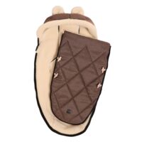 Зимовий чохол Kaiser XL Ears Wool 2 в 1, коричневий (6582575)