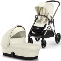 Коляска 2 в 1 Cybex Gazelle S TPE Seashell Beige (522002713/522002741) 