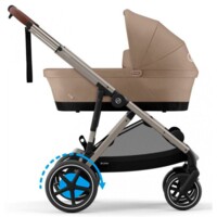 Коляска Cybex e-Gazelle S 2 в 1 Almond Beige з електроприводом (524000547/522005259)
