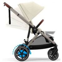 Коляска Cybex e-Gazelle S 2 в 1 Seashell Beige с электроприводом (524000541/522002741)