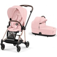 Коляска 2 в 1 Cybex Mios 4.0 Lux Peach Pink, шасі Rose Gold (252509450889) 