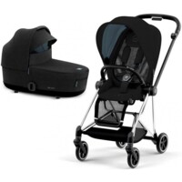 Коляска 2 в 1 Cybex Mios 4.0 Sepia Black, шасі Chrome Black (251309210865) 
