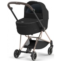 Коляска 2 в 1 Cybex Mios 4.0 Sepia Black, шасі Rose Gold (252509210865)