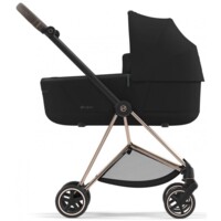 Коляска 2 в 1 Cybex Mios 4.0 Sepia Black, шасі Rose Gold (252509210865)