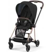Коляска 2 в 1 Cybex Mios 4.0 Sepia Black, шасі Rose Gold (252509210865)