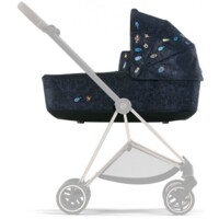 Коляска 2 в 1 Cybex Mios 4.0 Jewels of Nature, шасі Rose Gold (5210442-38)