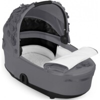 Коляска 2 в 1 Cybex Mios 4.0 Simply Flowers Grey, шасси Matt Black (5210453-38)