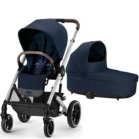 Коляска Cybex Balios S Lux 3 в 1 Ocean Blue автокрісло Cloud G plus Beach Blue (5220019373292-02)