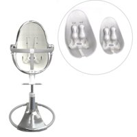 Стільчик для годування Bloom Fresco Silver з набором вкладишів Fresco lunar silver (E10535-S\E10516-LSL)  