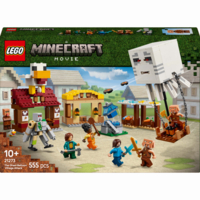 Конструктор LEGO Minecraft Нападение на деревню с воздушным шаром Гаст (21273) 