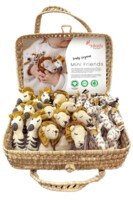 Мини-погремушка Друзья из саванны Лев, Kikadu (26994)