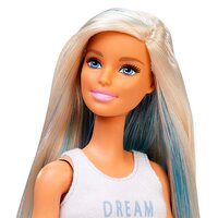 Лялька Barbie Модниця з блакитними прядками (FXL53)