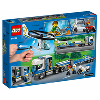 Конструктор LEGO City Перевезення поліцейського гелікоптера (60244)