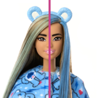 ​Лялька Barbie Cutie Reveal Care Bears Ведмедик Буркотун (JCN96)