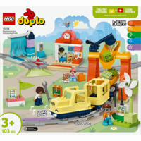 Конструктор LEGO DUPLO Town Великий інтерактивний громадський потяг (10428) 