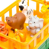 Игровой набор Kiddieland Трактор сафари на русском (51169)