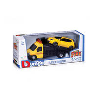 Ігровий набір Bburago Автоперевізник з автомоделлю Alfa Romeo Mito (18-31406)