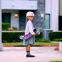 Самокат Micro Sprite Пурпурный металлик (SA0132)