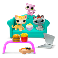 Ігровий набір Littlest Pet Shop Вечірка зі смаколиками (00636)