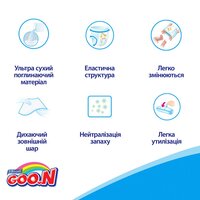 Трусики-підгузки GOO.N для дівчаток 13-25 кг, розмір BigBig (XXL), 28 шт