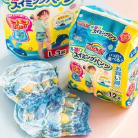 Трусики-підгузники для плавання GOO.N для хлопчиків 6-12 кг, ростом 60-80 см, розмір M, 12 од. (853663)