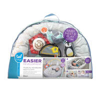 Розвиваючий музичний кокон з дугами Taf Toys Полярне сяйво 4-в-1 Затишне гніздечко