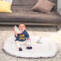 Розвиваючий музичний кокон з дугами Taf Toys Полярне сяйво 4-в-1 Затишне гніздечко