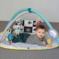 Розвиваючий музичний килимок з дугами Taf Toys Мрійливі коали Світ навколо