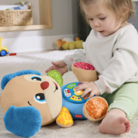 Интерактивная игрушка Fisher-Price Smart Stages Умный щенок многоязычный (JFD23)