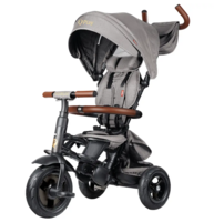 Велосипед складной трехколесный детский Qplay Rito Deluxe Grey (S380-17RitoDeluxeGrey) 