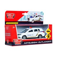 Автомодель Technopark Mitsubishi Outlander Police (білий 1:32)