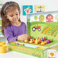 Навчальний ігровий набір-сортер LEARNING RESOURCES Розумний фермер