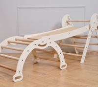 Набор 4в1 Goodevas Монтессори: треугольник, арка, горка, подушка (E556)