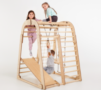 Ігровий комплекс 6в1 Goodevas: ігровий комплекс, гірка, спортивна гойдалка (E558)