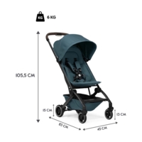 Прогулянкова коляска Joolz Aer+ Ocean blue (310029)