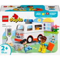 Конструктор LEGO DUPLO Швидка допомога та водій (10447) 