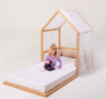 Маленьке ліжко-будиночок Goodevas Монтессорі, 190x90 см (E198) 