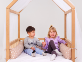 Бампер для ліжка-будиночка Goodevas Монтессорі, 190х90 см (E273) 