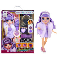 Игровой набор с куклой Rainbow High Creative Crystals Виолетта (121404) 