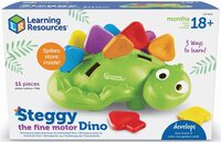 Навчальний ігровий набір-сортер LEARNING RESOURCES - СТЕҐҐІ ДИНОЗАВРИК LEARNING RESOURCES (LER9091)