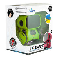 AT-ROBOT Интерактивный робот с голосовым управлением, зеленый, озвуч.укр. (AT001-02-UKR)