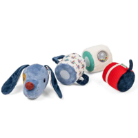 Набор больших погремушек Lilliputiens Собачка Жюль (83629)